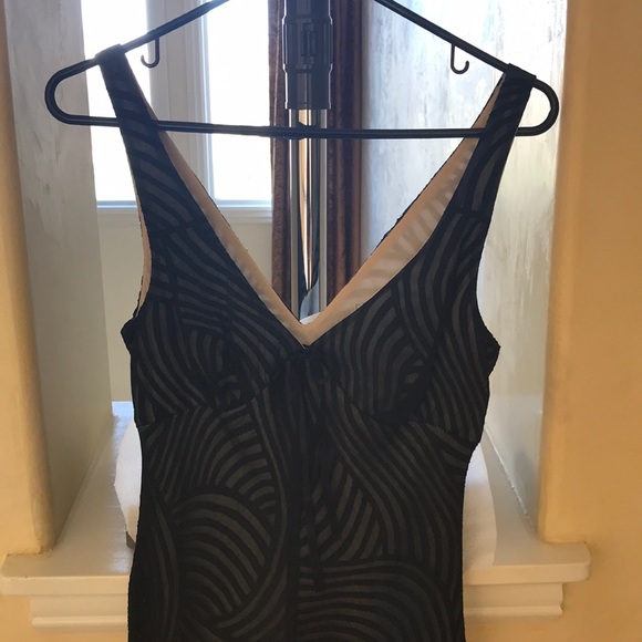 Kenneth Cole Black and Nude Dress - Picture 1 of 6